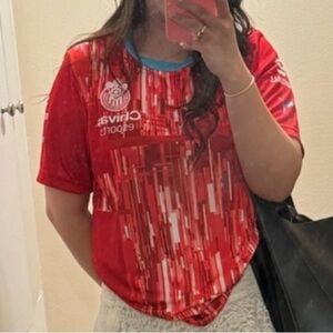 Soccer Red Chivas Jersey